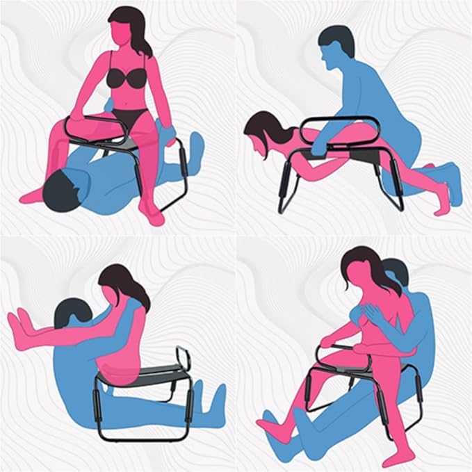 BDSM Sex Positions Dildo Chair-4