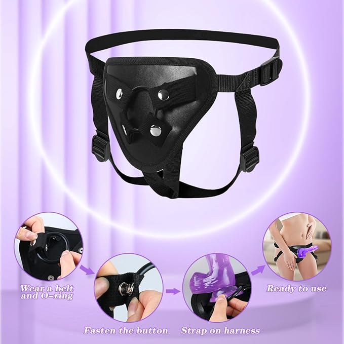 Dynamic Pleasure Strap-On Dildo-3