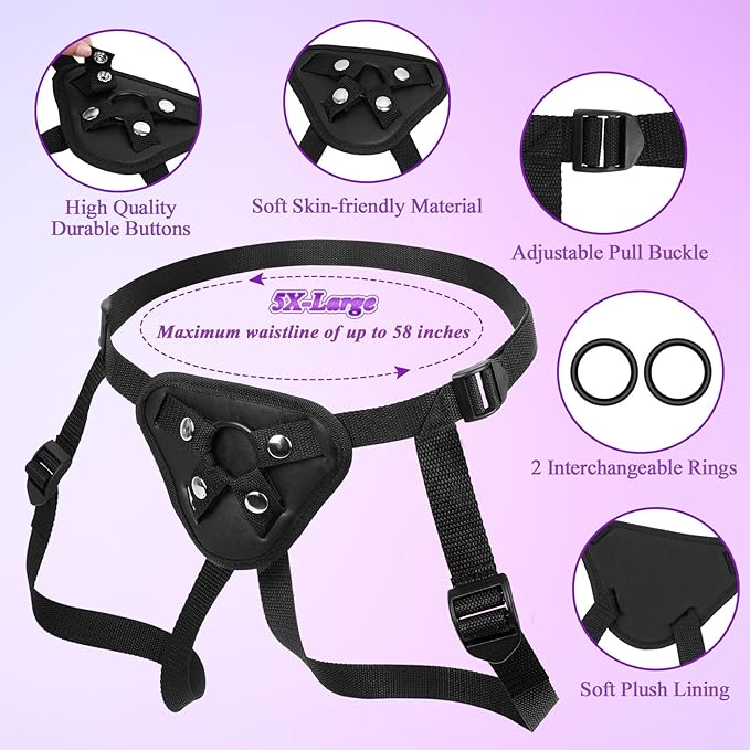 ThrustGear Textured Strap-On Dildo-3