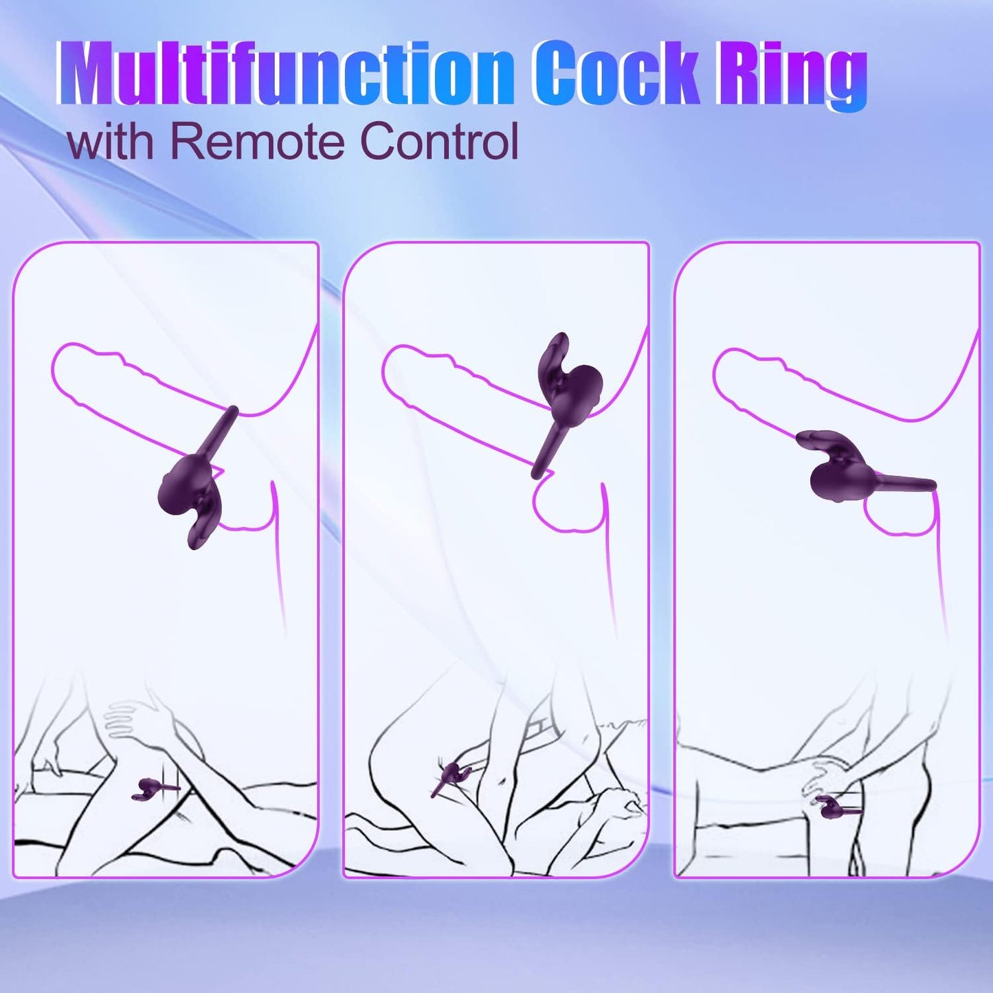 MotorBunny Couples' Penis Ring Vibrator-2