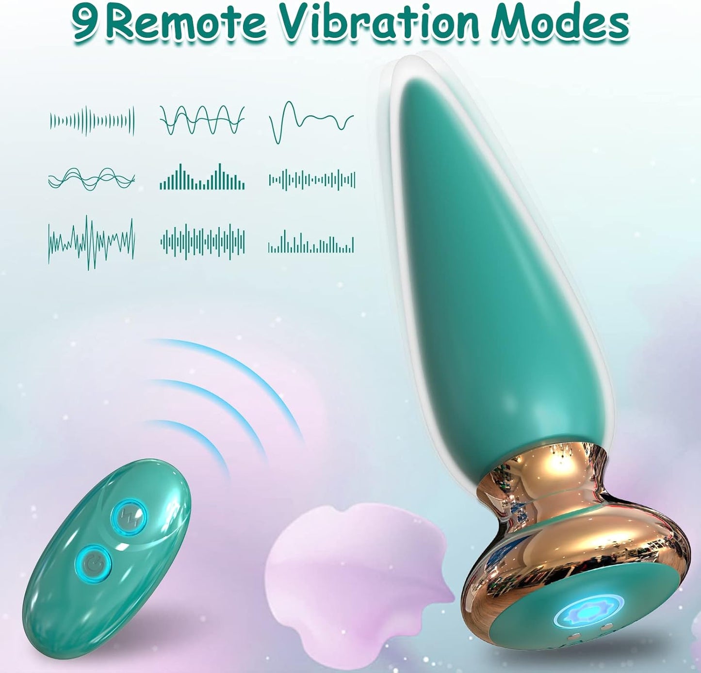 TenderRush Remote Control Anal Vibrator-1