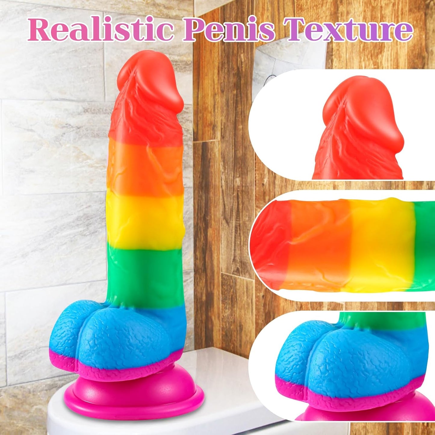 ColorRush 7.6" Dildo-2