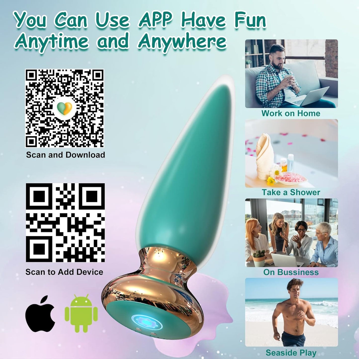 TenderRush Remote Control Anal Vibrator-4