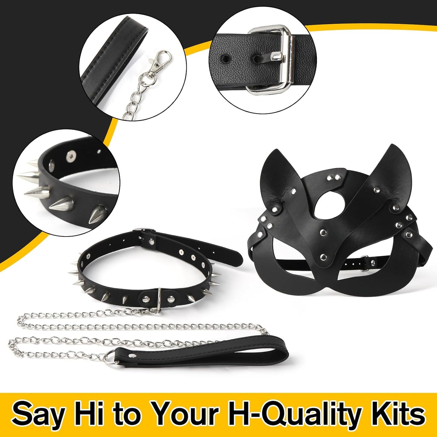 ForePlay BDSM Cat Mask Bondage Sex Restraints Set-1