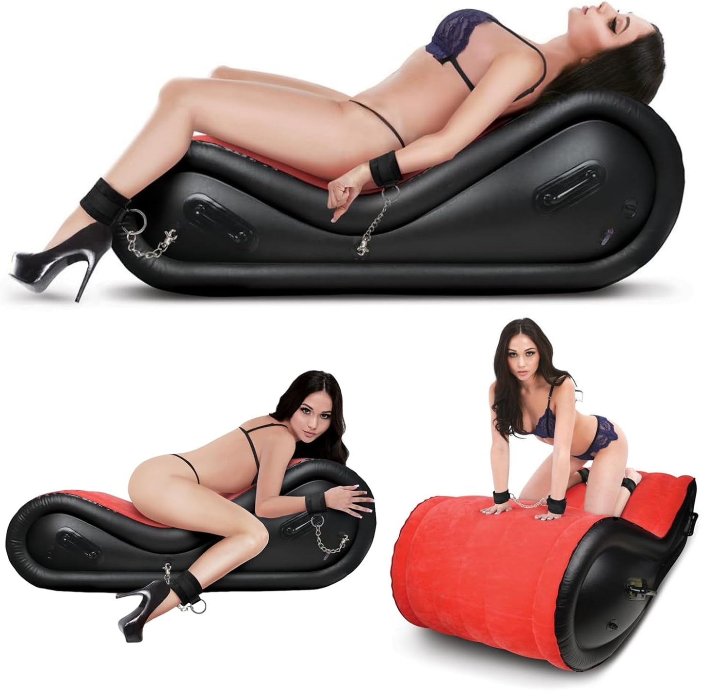 AirSupport Bondage BDSM Sex Sofa with Restraint Cuffs-1