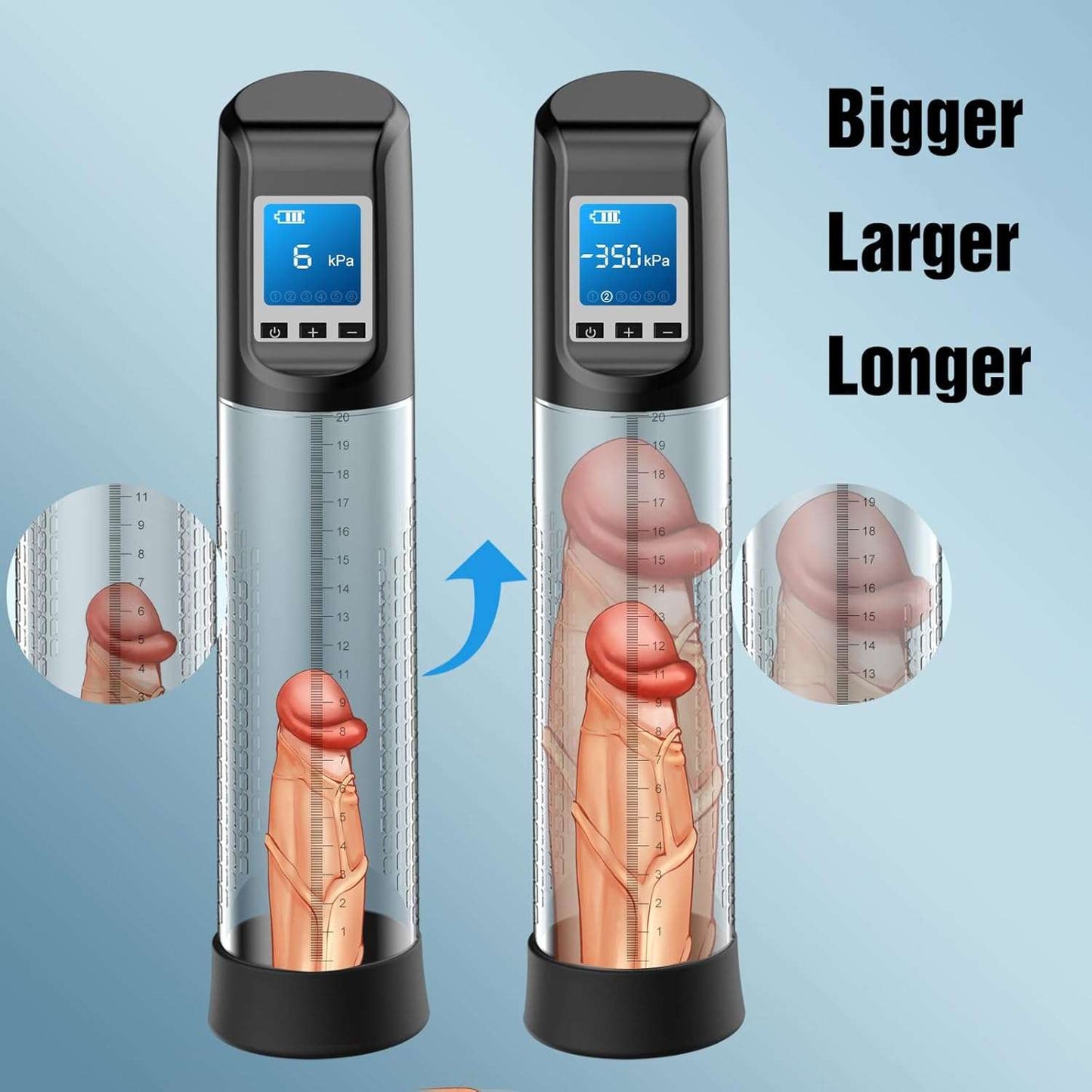 BlissSleeve Electric Vacuum Vibrating Penis Pump-1
