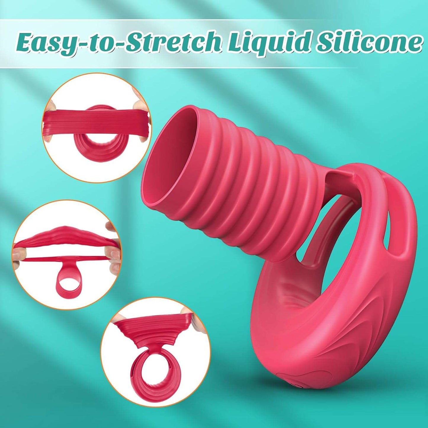 LustHalo Intense Stimulation Remote Control Penis Ring-4