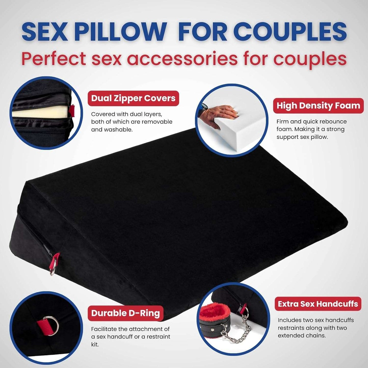 PillowOdyssey BDSM Positions Sex Pillow Set-3