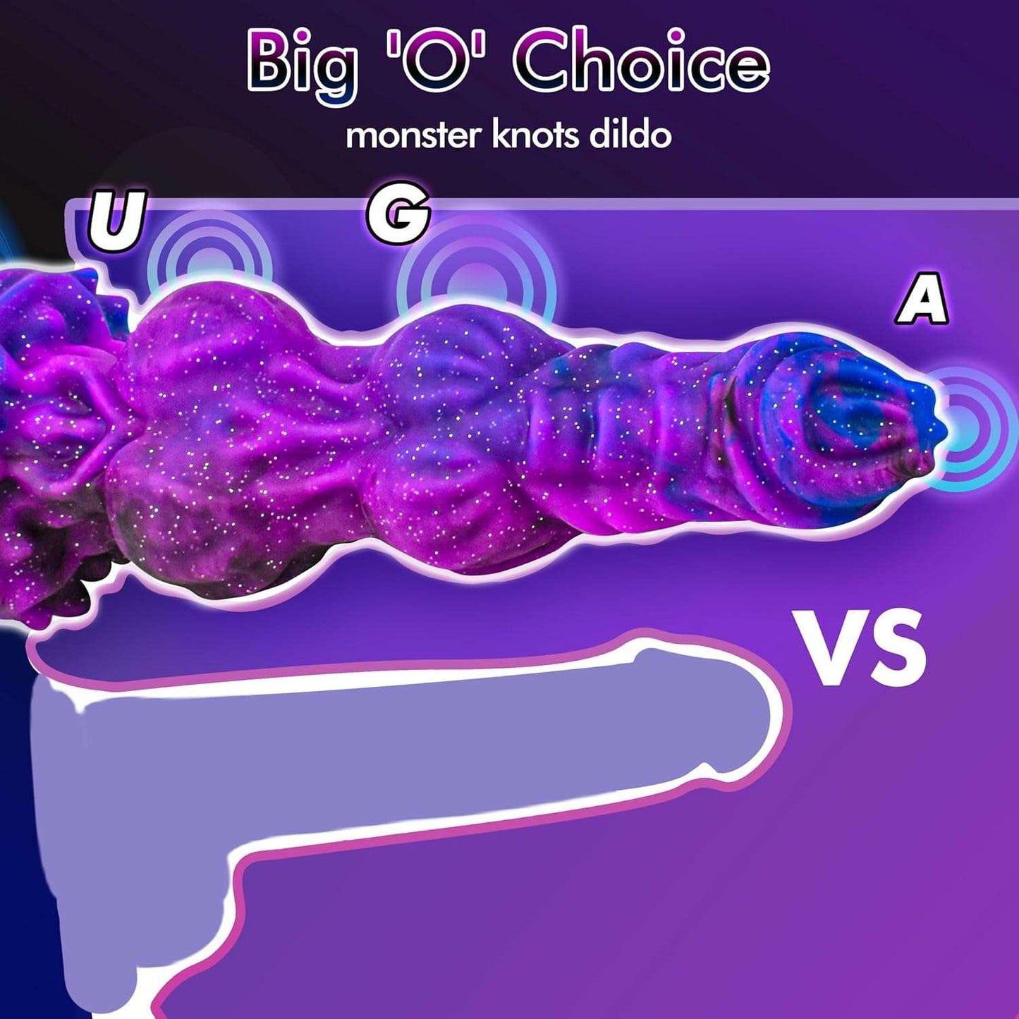 PureEden 9.6" Monster Fantasy Dildo-2