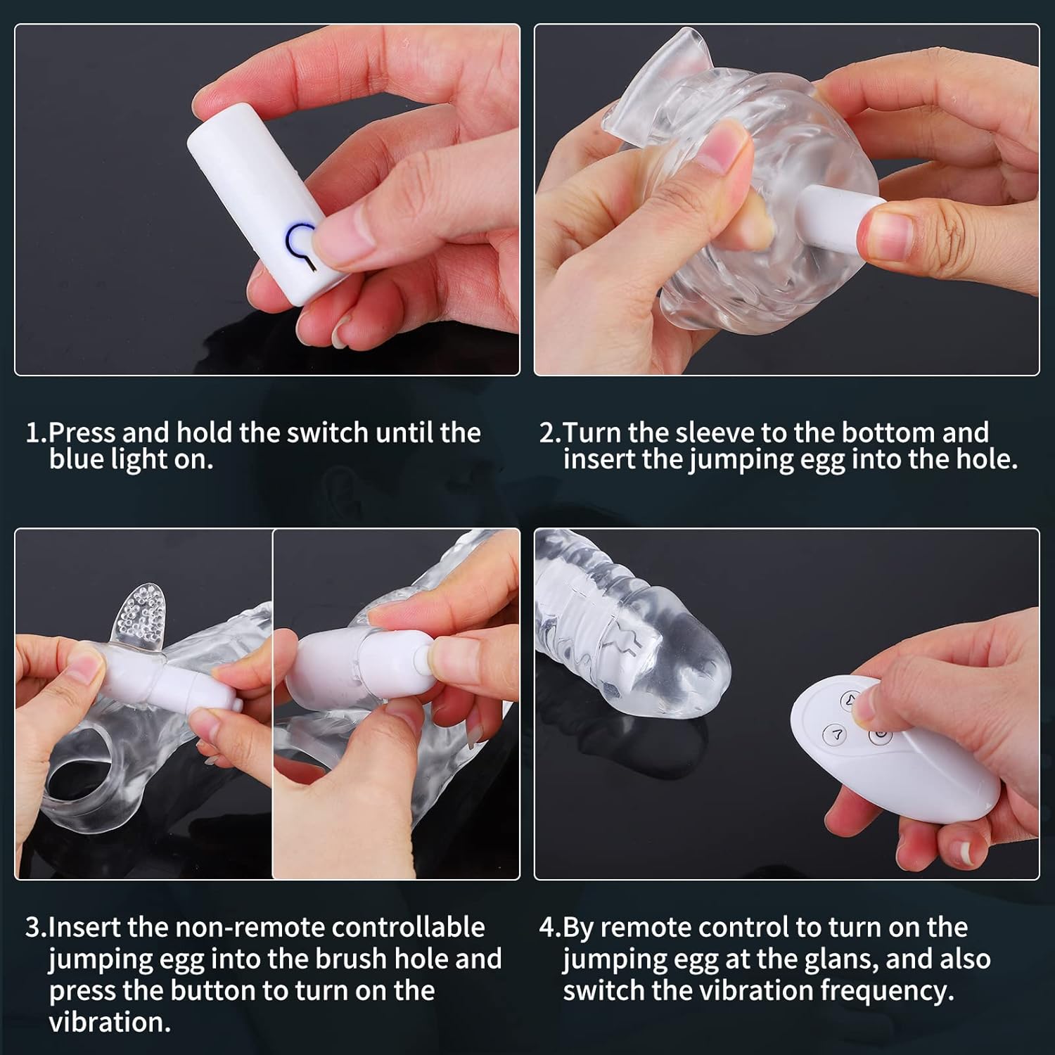 VoltRage Extend & Vibrate Penis Sleeve-3