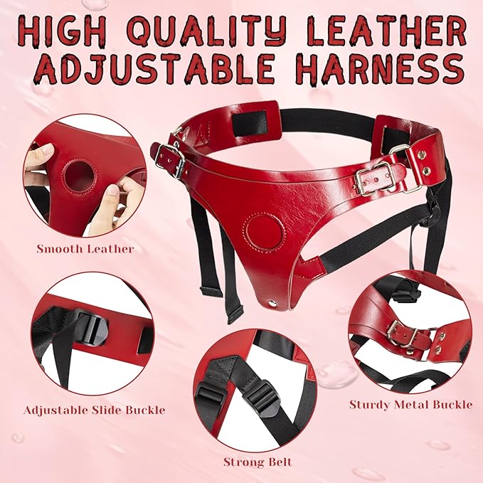 Strap-On Dildo Harness for BDSM Play-1
