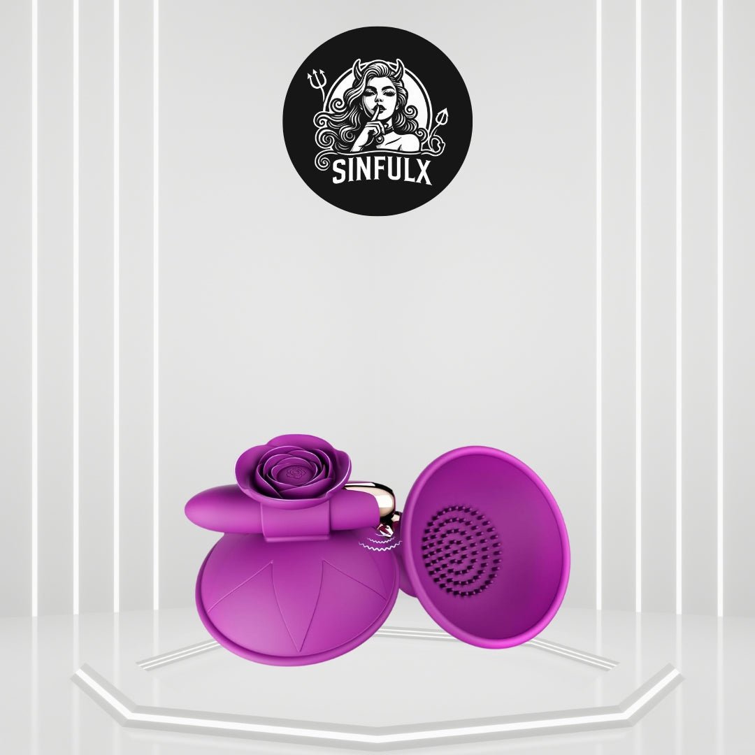 SilkenGlow Nipple Stimulation Vibrating Clamps-0