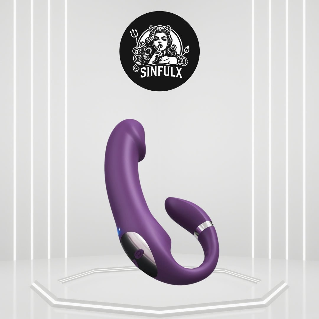 LoomDesire G-Spot Clitoral Stimulation Dildo Vibrator-0