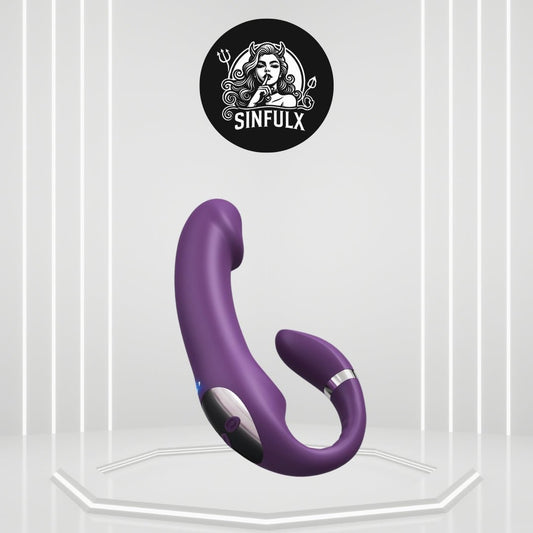 LoomDesire G-Spot Clitoral Stimulation Dildo Vibrator-0