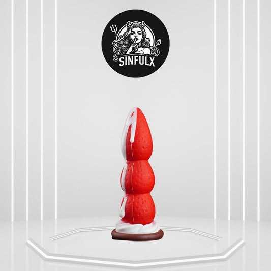 NeoGem 8" Strawberry Monster Dildo-0