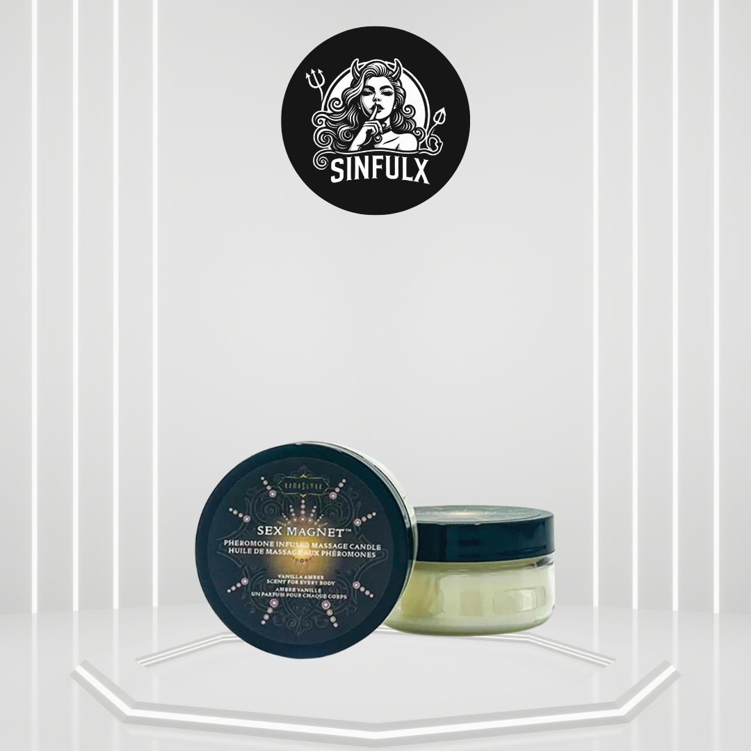 Vanilla Pheromone Massage Candle-0