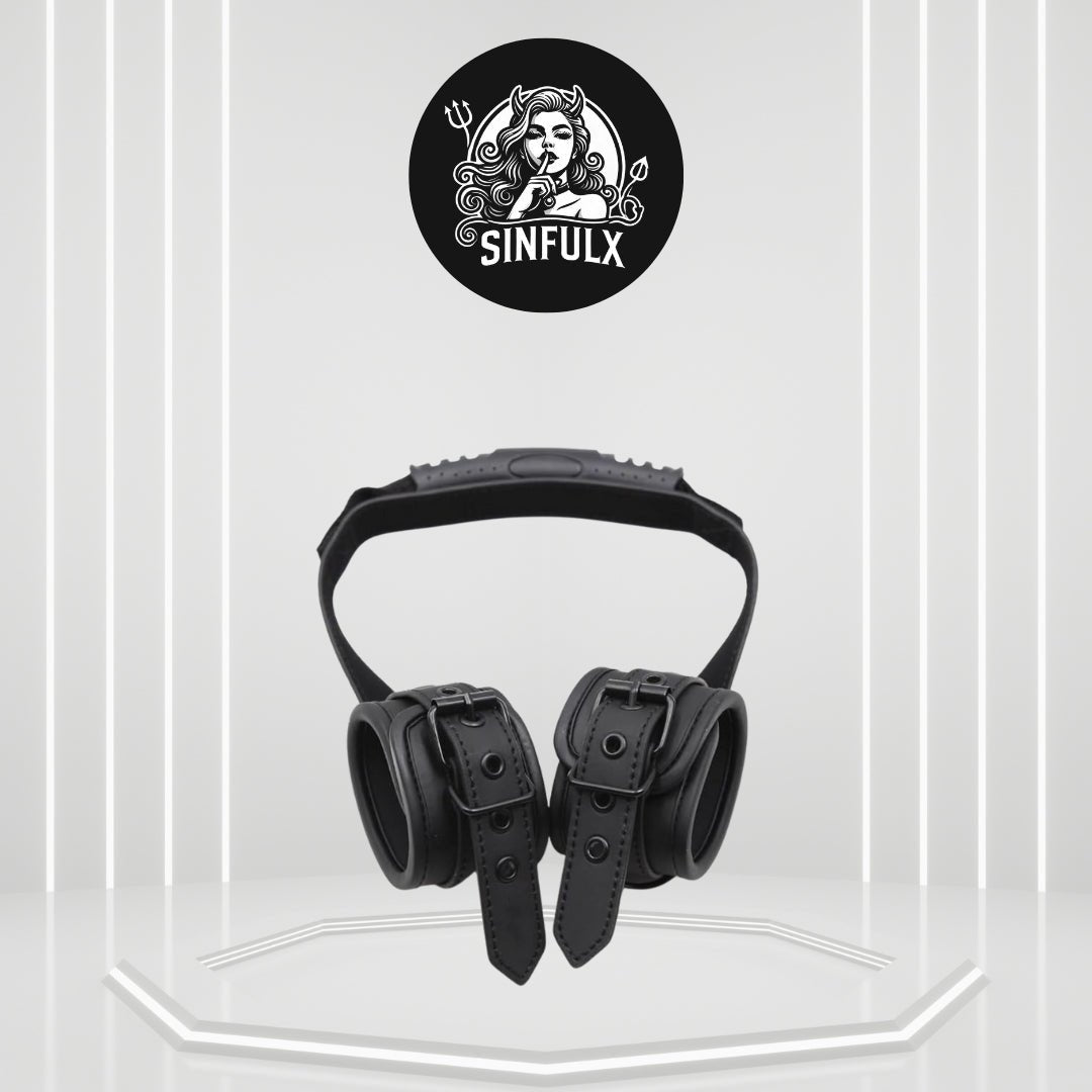 PleasureForge BDSM Adjustable Hand Restraints-0