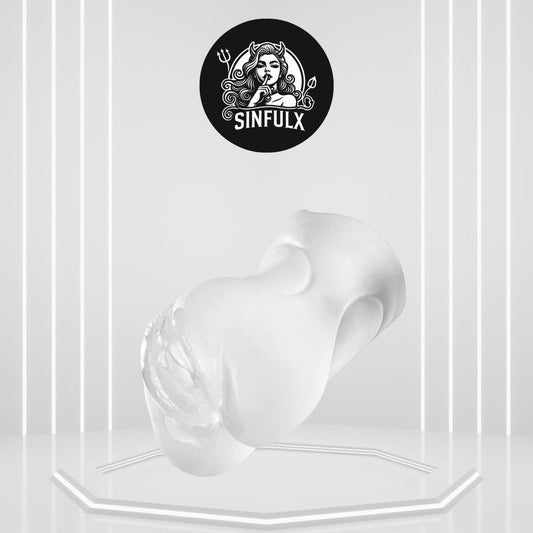 TrinityTouch Realistic Transparent Pleasure Doll Masturbator-0