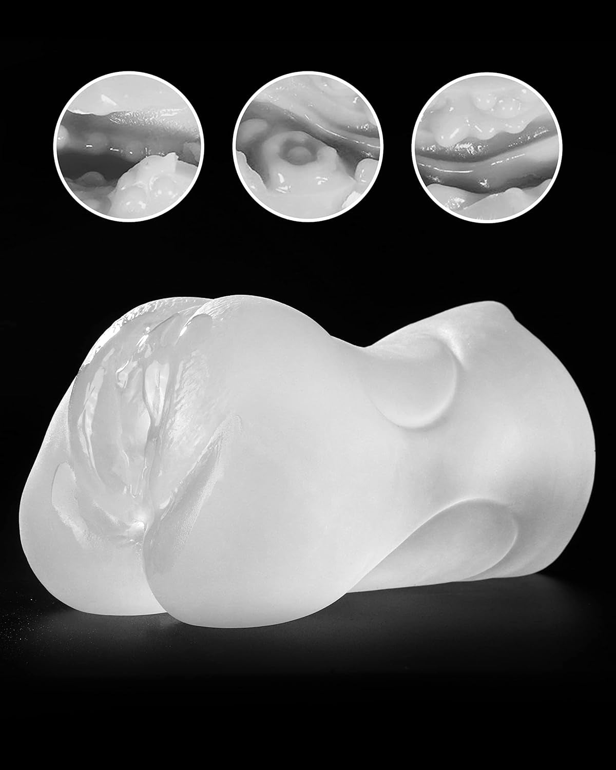 TrinityTouch Realistic Transparent Pleasure Doll Masturbator-4