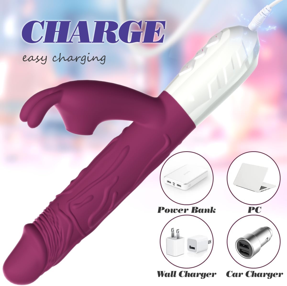 LushEuphoria G-Spot Clitoral Stimulator Vibrator-4