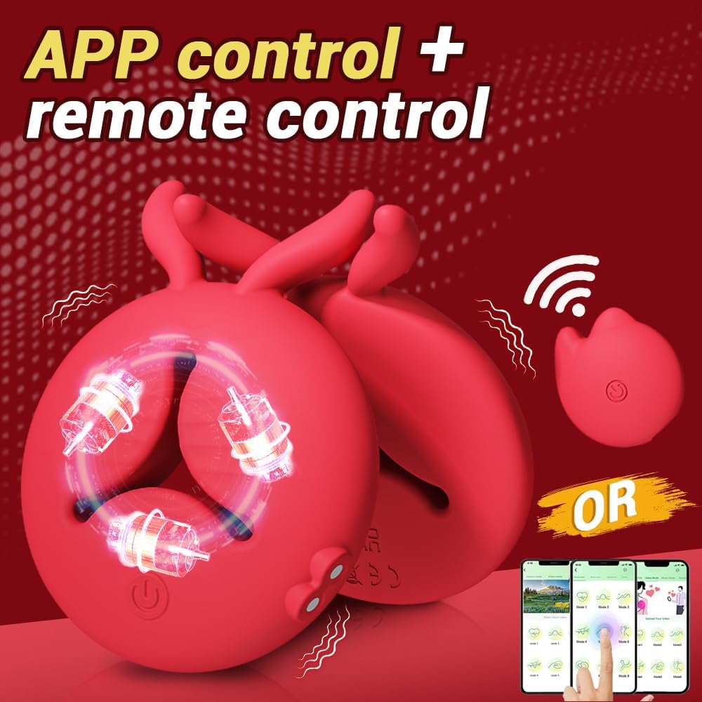 NeonPulse Nipple Vibrators-1