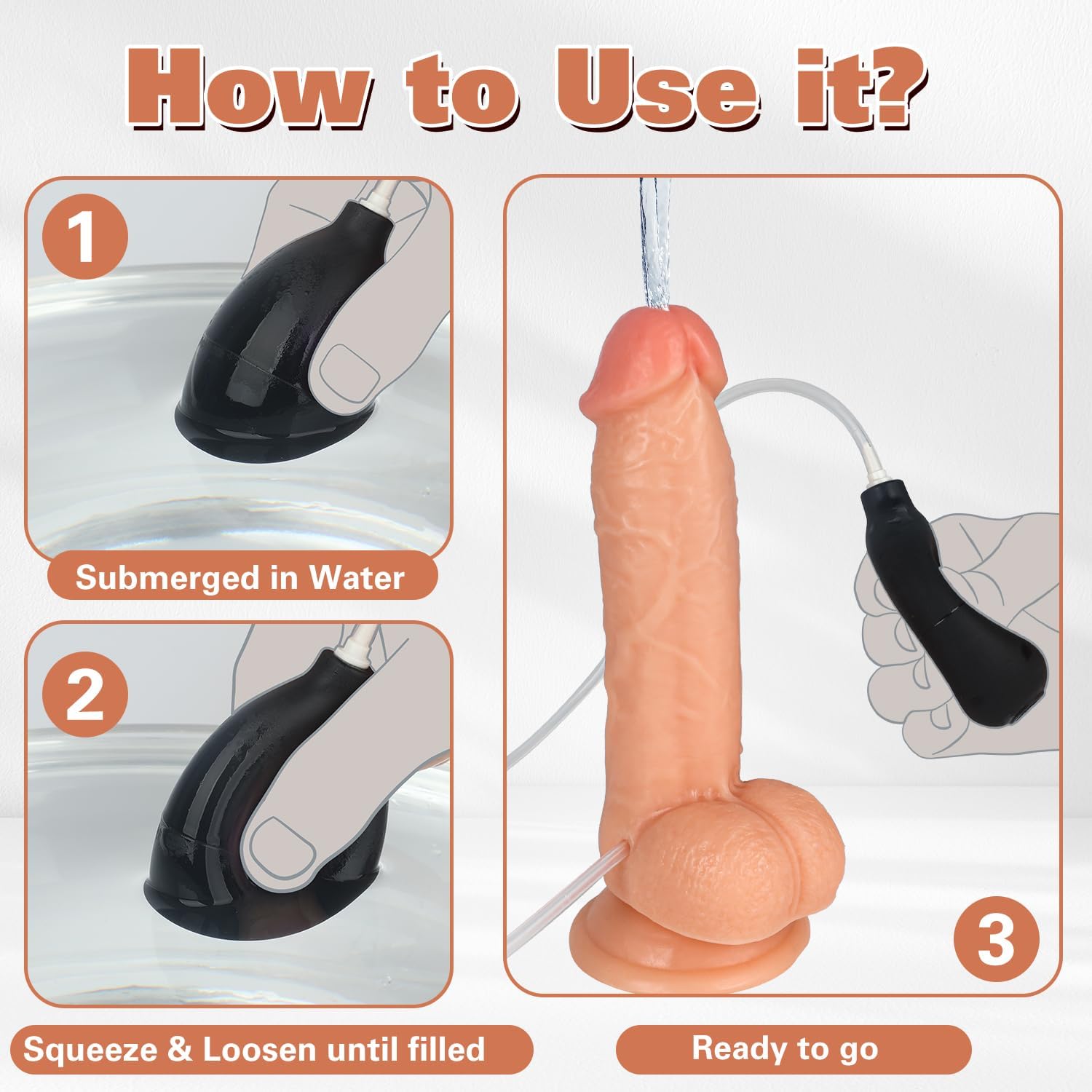 SquirtMaster 7.4 '' Ejaculating Dildo-3
