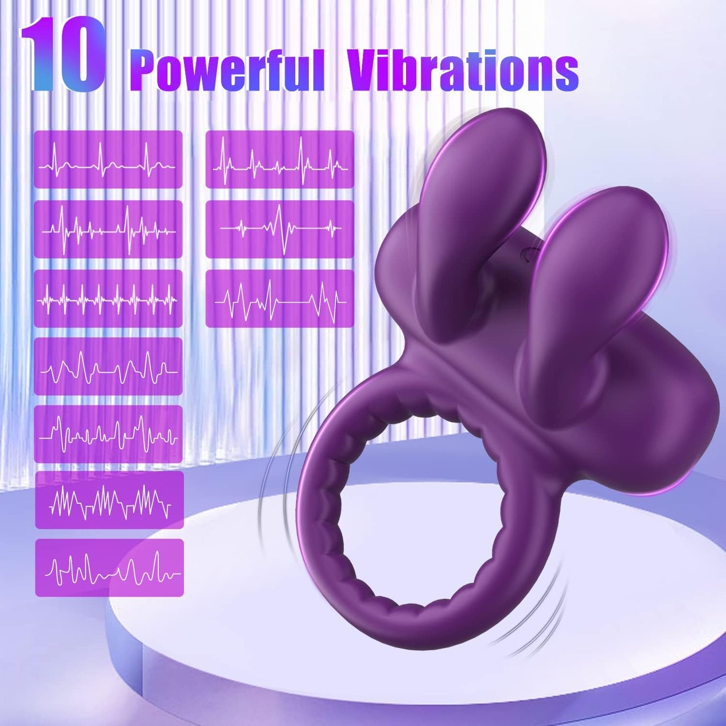 MotorBunny Couples' Penis Ring Vibrator-1
