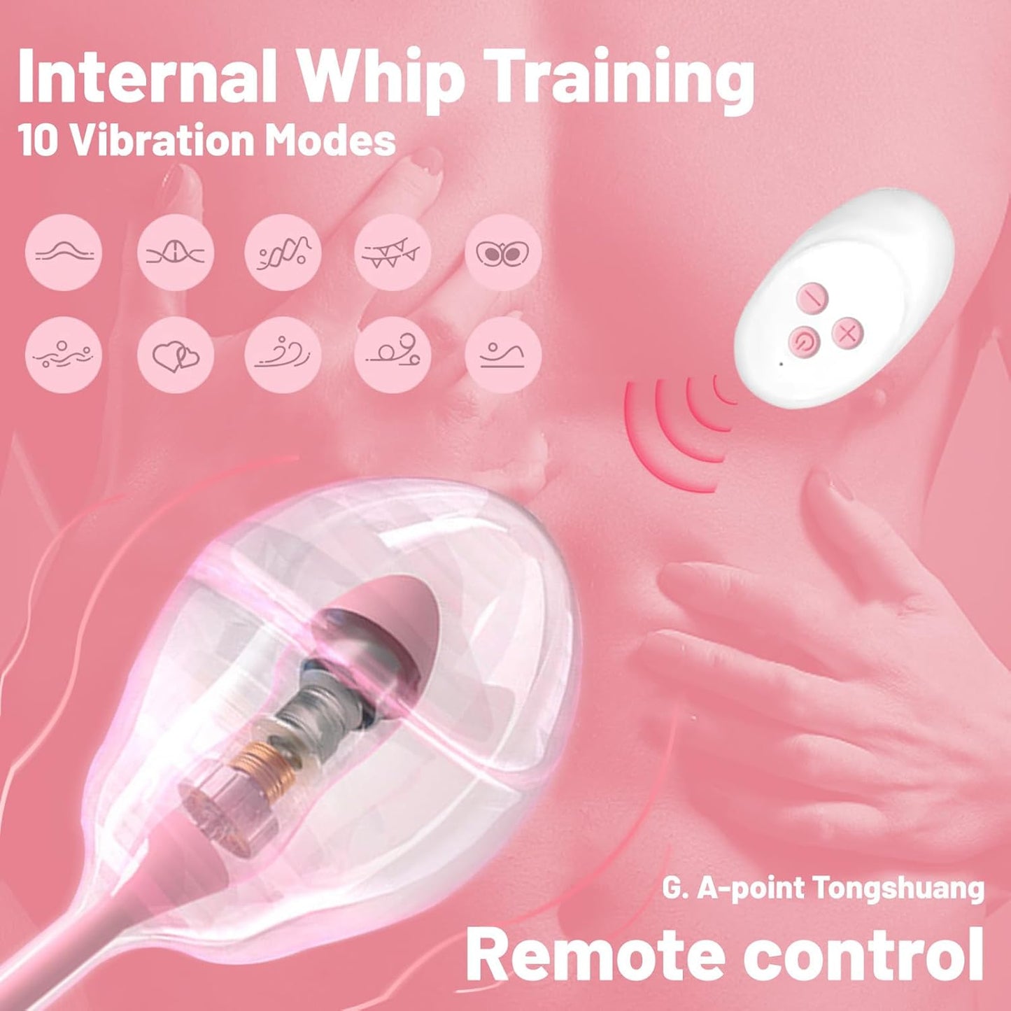 StellarRush Remote Control Inflatable Vibrator-1