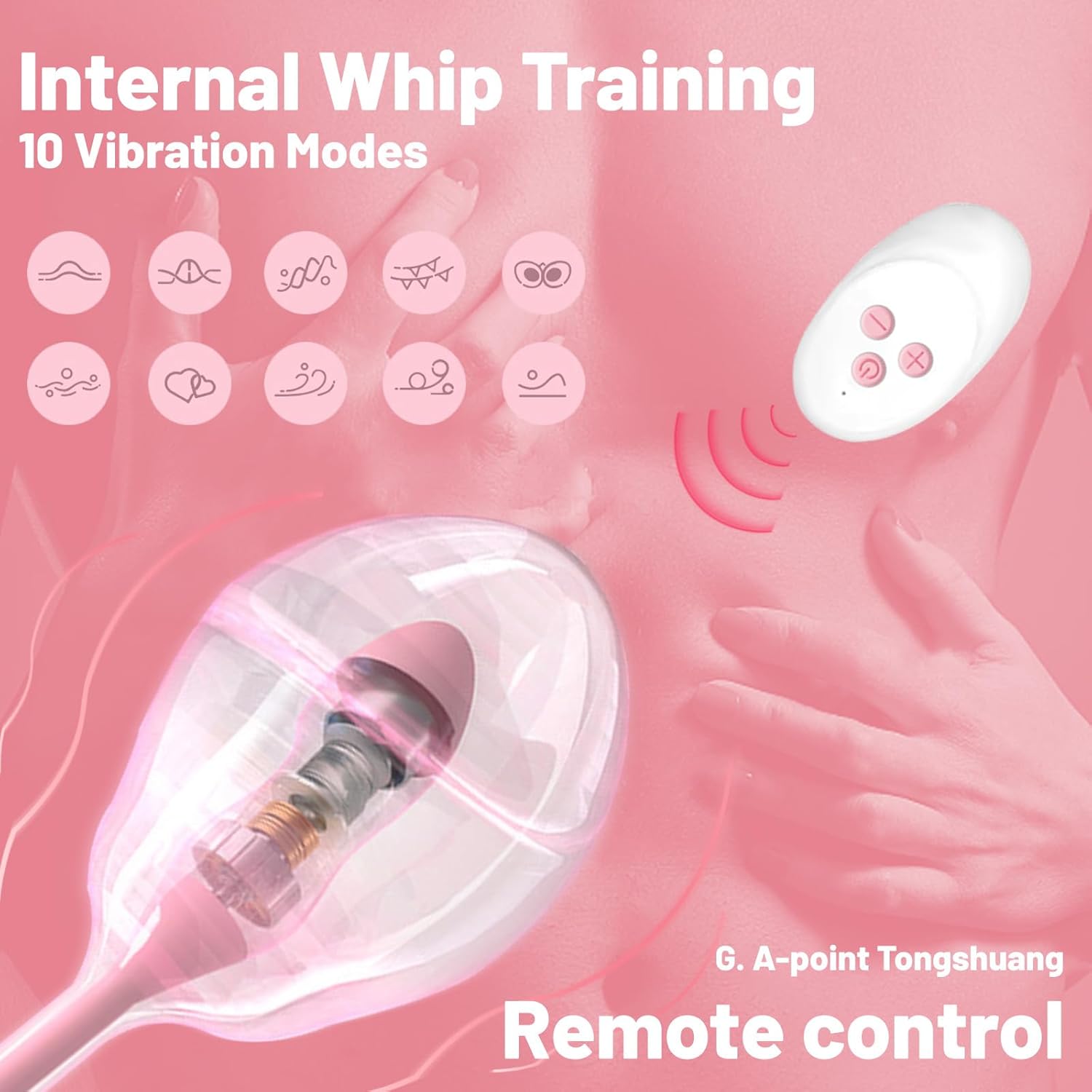 StellarRush Remote Control Inflatable Vibrator-1