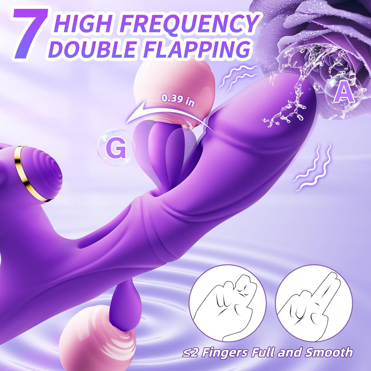 TwilightEuphoria Vibrating, Tapping & Flapping G-Spot Stimulator-1