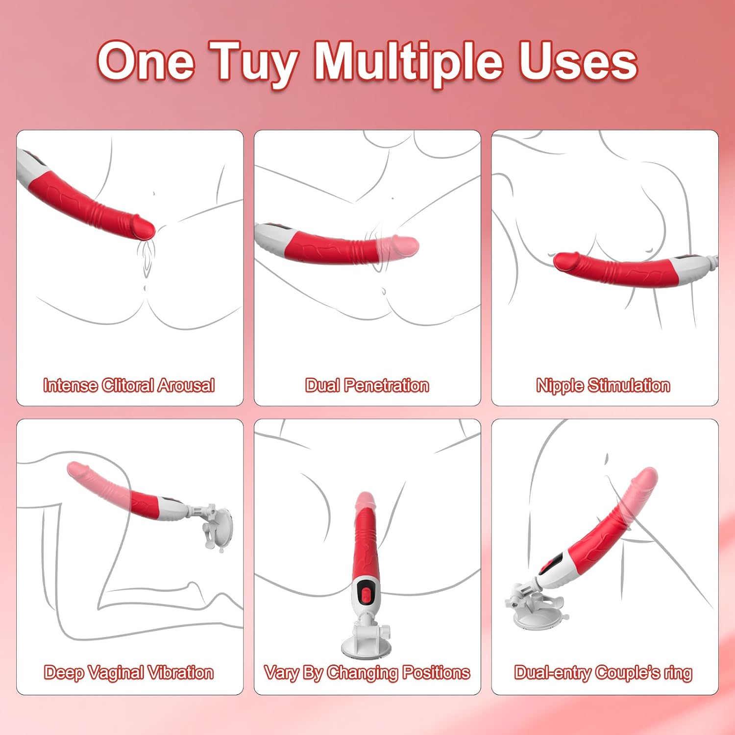 RefinedEdge Thrusting Dildo Sex Machine-3