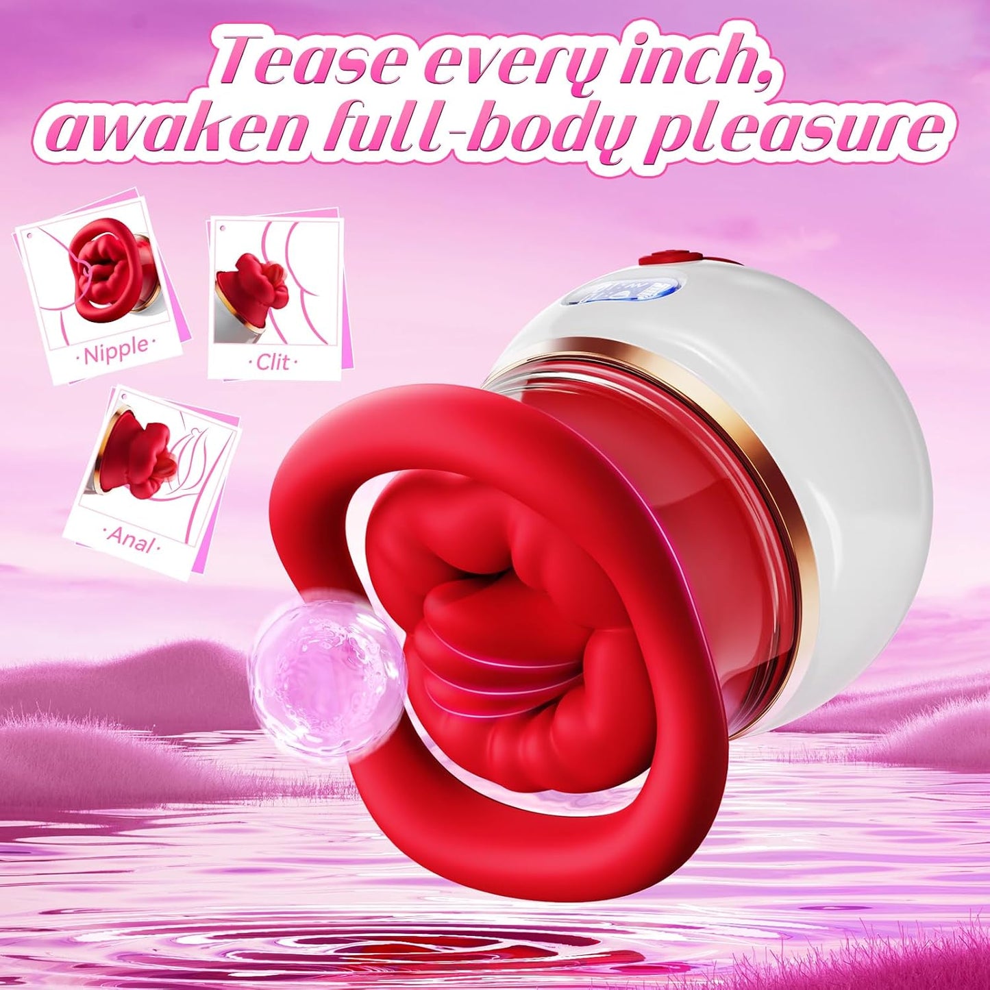 KissWhirl Mouth Sucking Tongue Vibrator-3