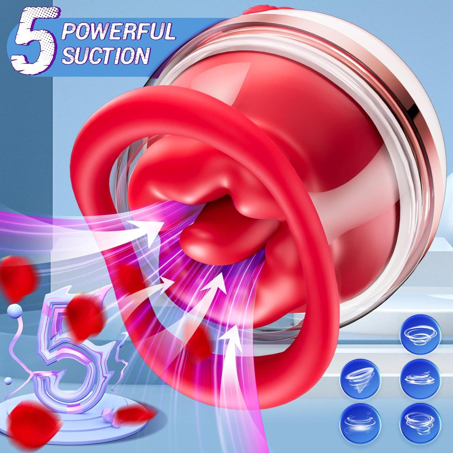 DreamLoom Clitoral Sucking Vibrator-2