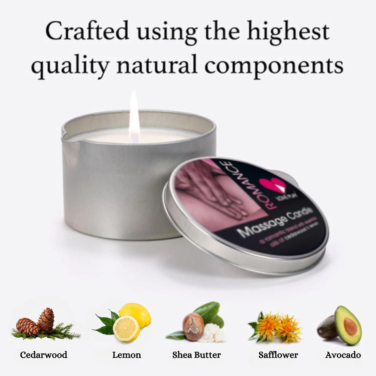 Massage Oil Sensual Candle for Couple Massage-2