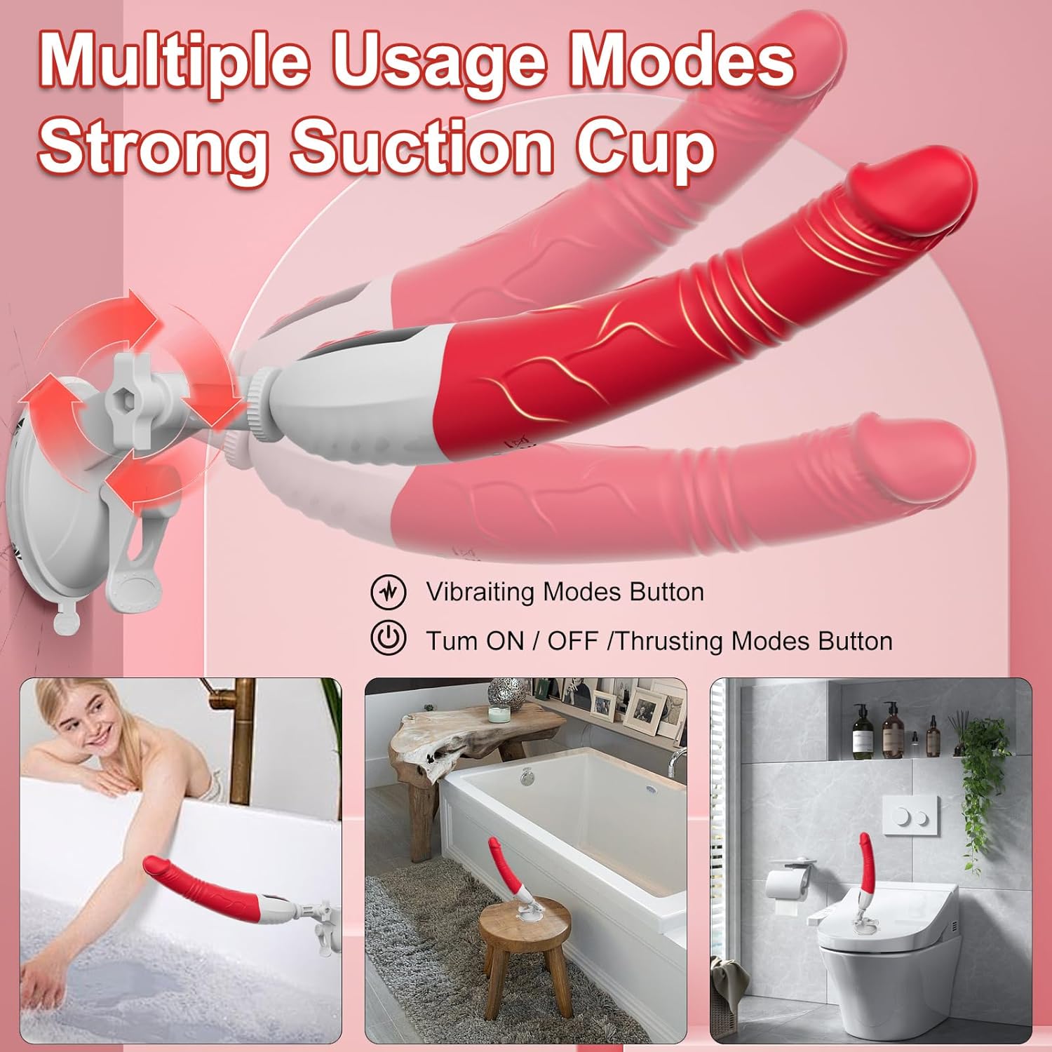 RefinedEdge Thrusting Dildo Sex Machine-4