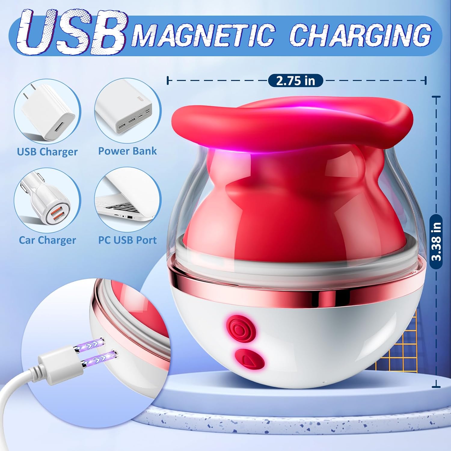 DreamLoom Clitoral Sucking Vibrator-4