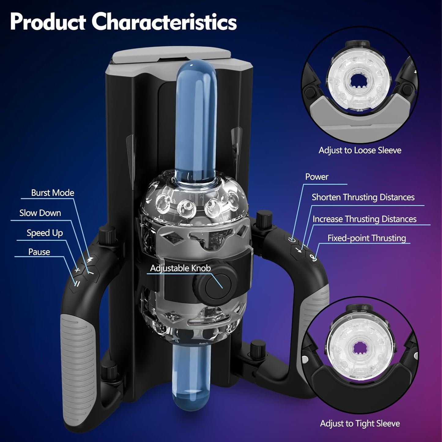 NovaThrive Hands-Free Male Stroker-1