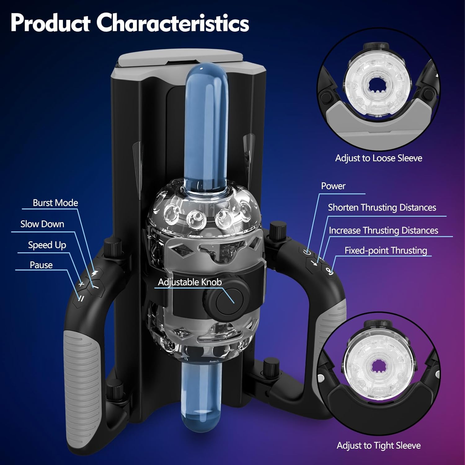 NovaThrive Hands-Free Male Stroker-1