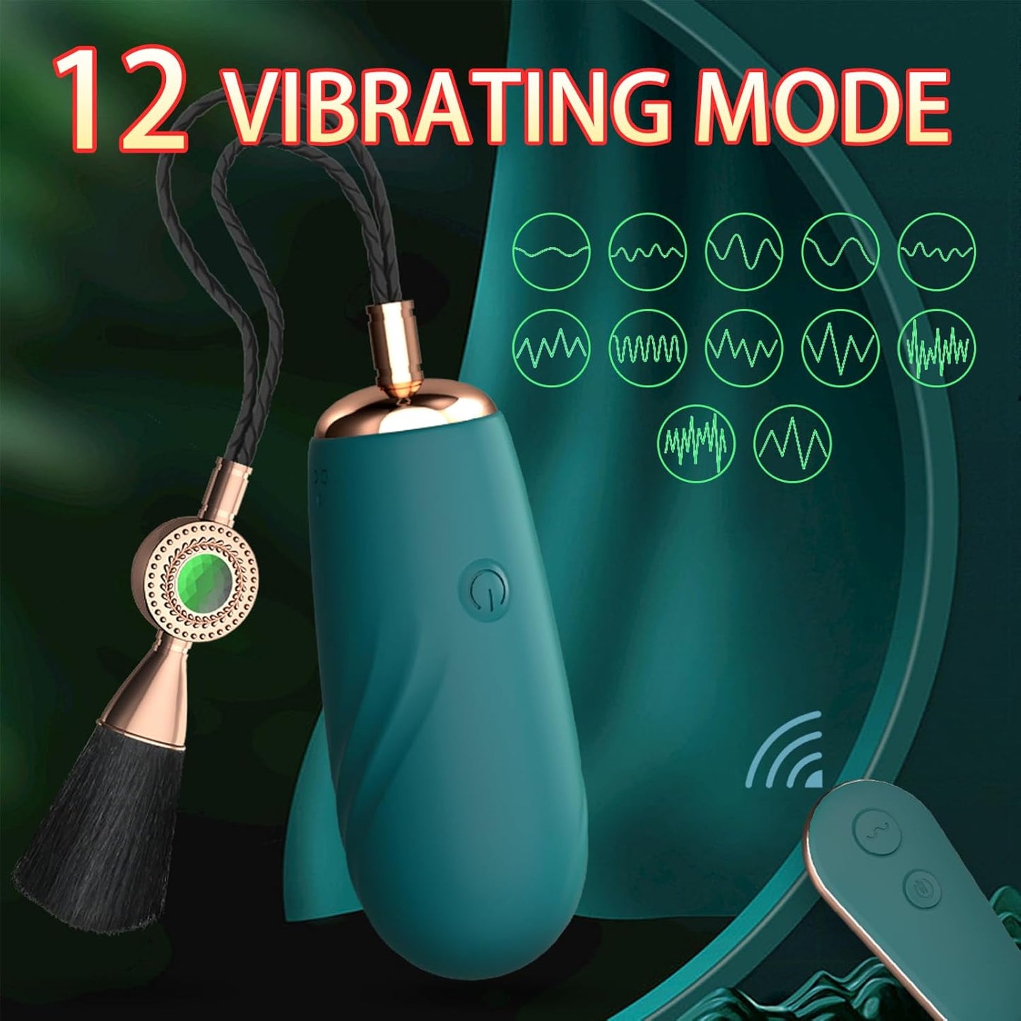 BlushFlicker Remote Control Bullet Vibrator-1
