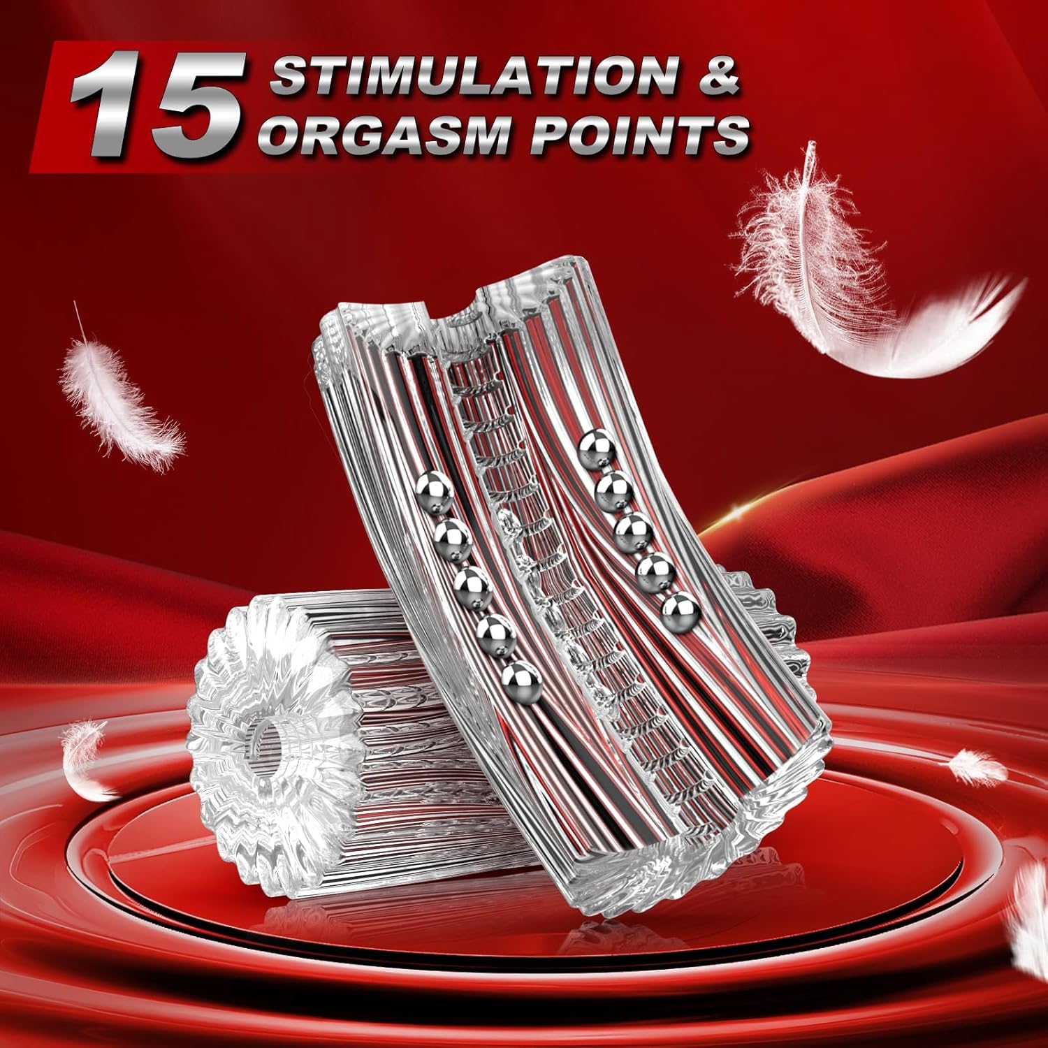 FlickerRush Manual Male Masturbator-3