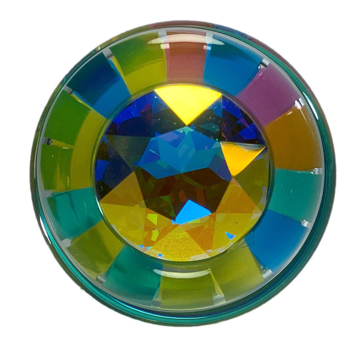 Crystal Delights Funfetti Plug with Gem Aurora Borealis-1