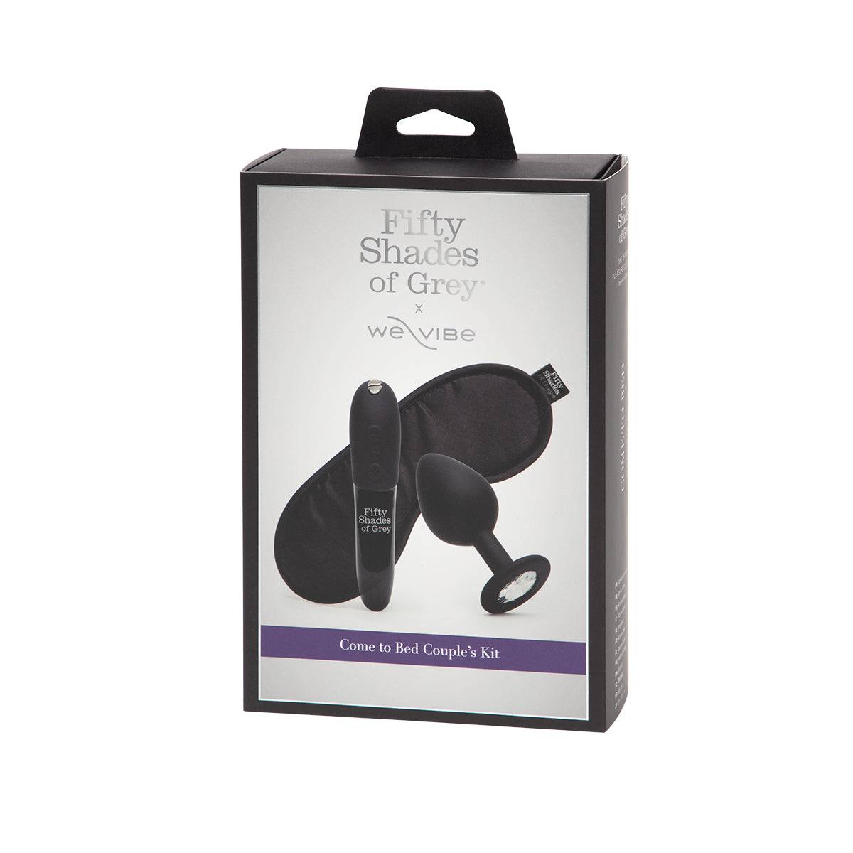 Fifty Shades X We-Vibe Come to Bed 3pc Couple's Kit-3