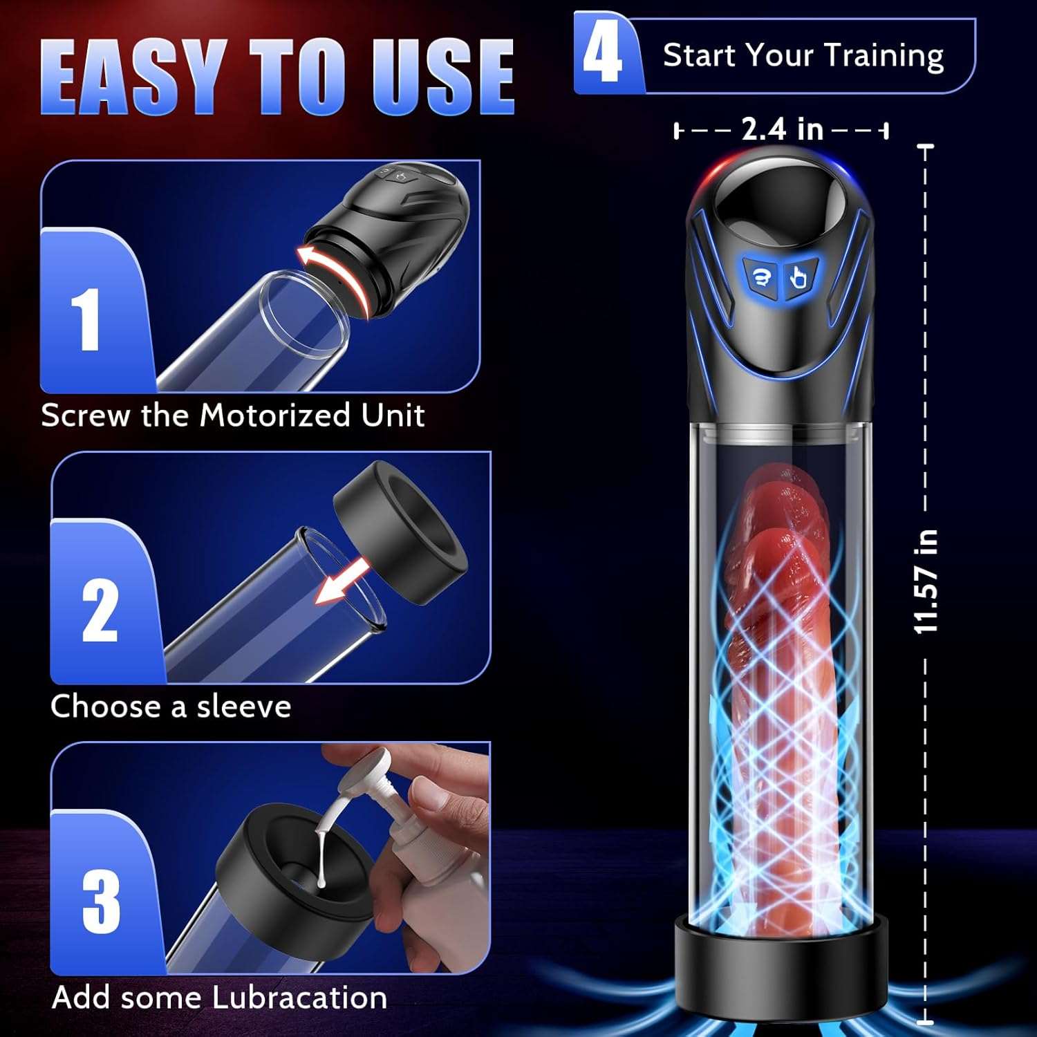 ApexStroke Electric Penis Pump Extender-4