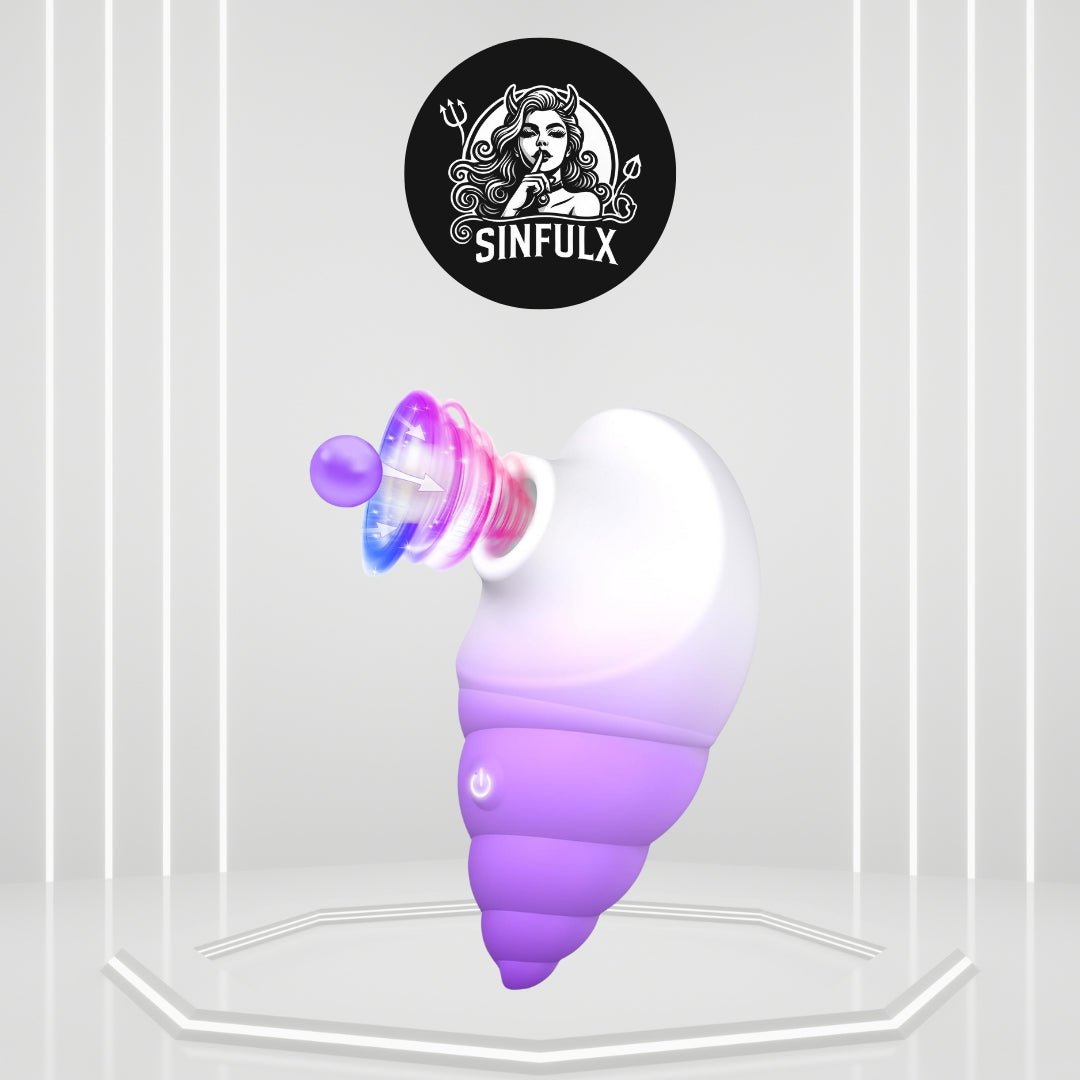 Conch-Shaped Clit Power Suction Vibrator-0