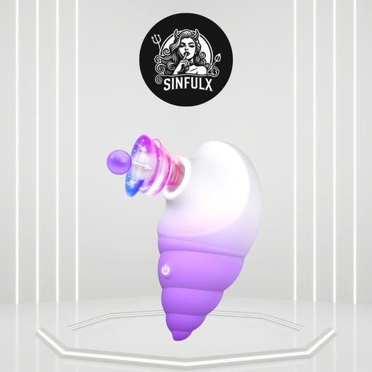 Conch-Shaped Clit Power Suction Vibrator-0