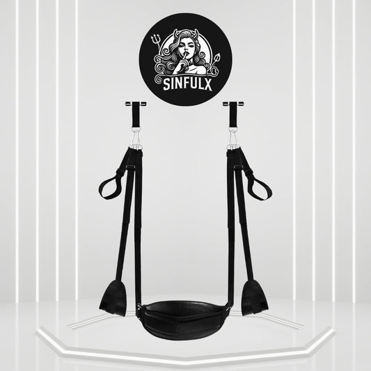 Upgraded Door BDSM Sex Swing with Thigh Strap-0