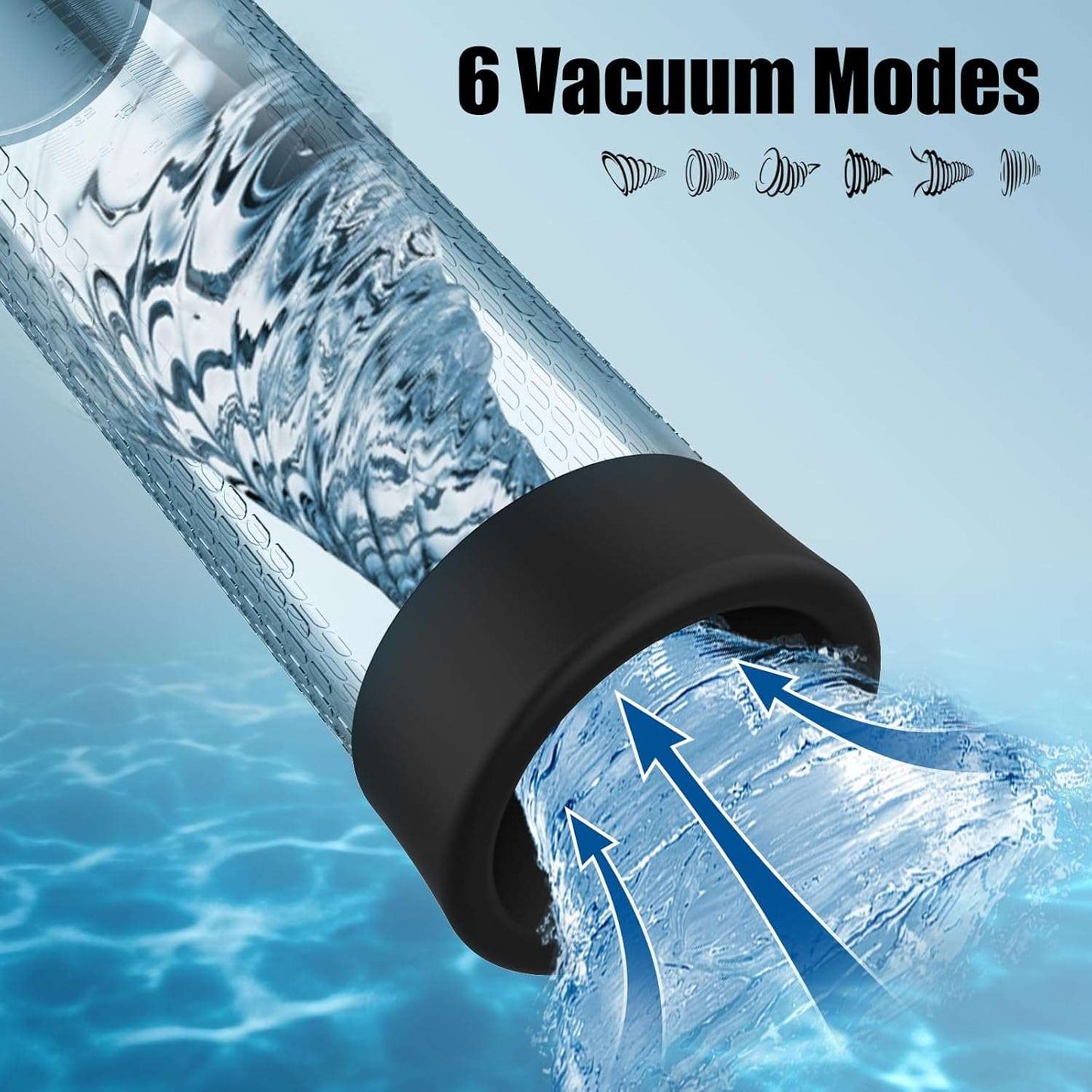 BlissSleeve Electric Vacuum Vibrating Penis Pump-2