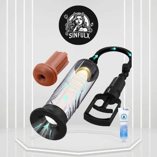 Manual Enhancement & Training Penis Enlarger Pump-0