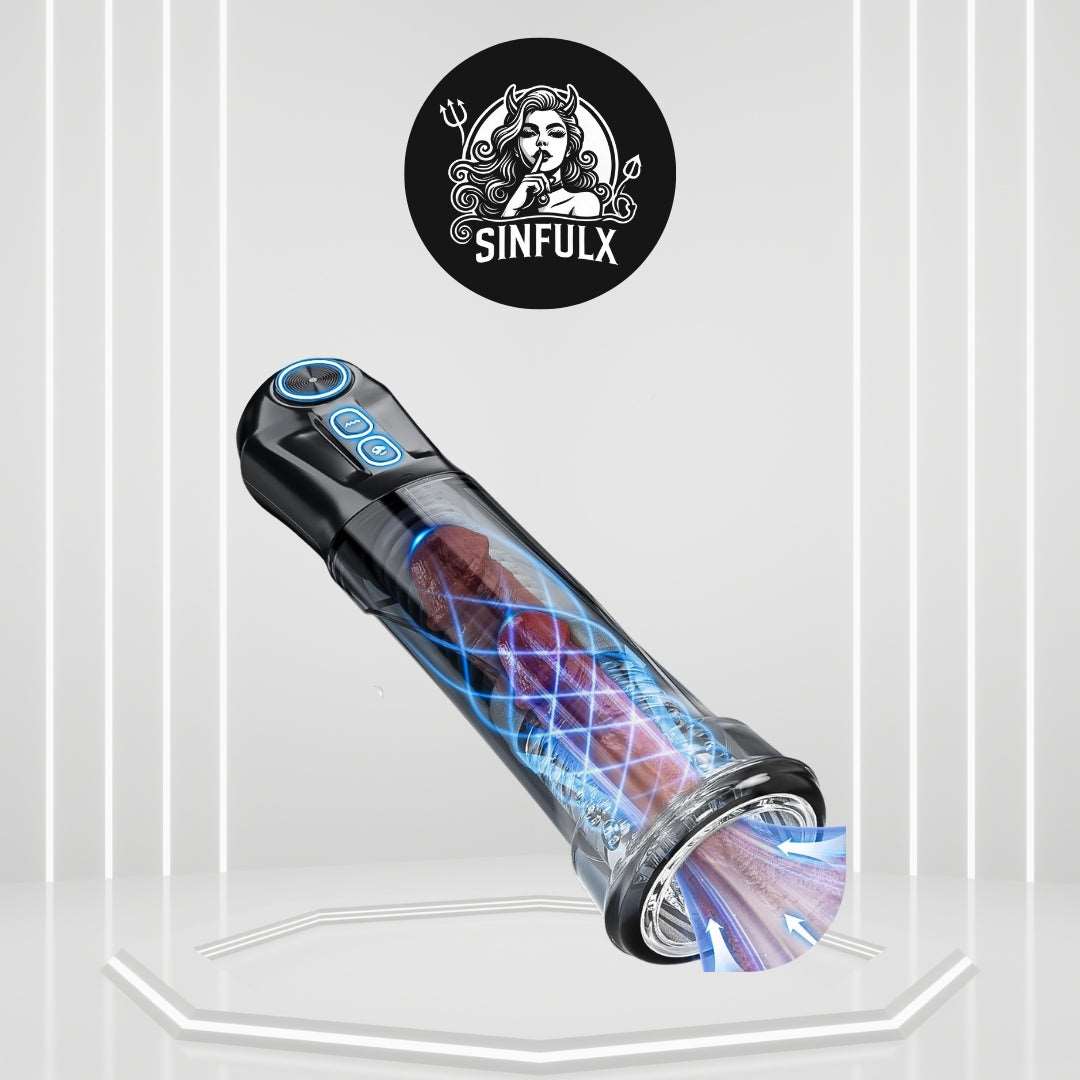 DreamVault Premium Electric Male Masturbator Penis Pump-0
