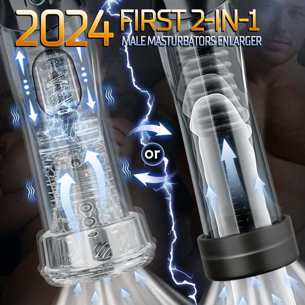DreamVault Premium Electric Male Masturbator Penis Pump-1